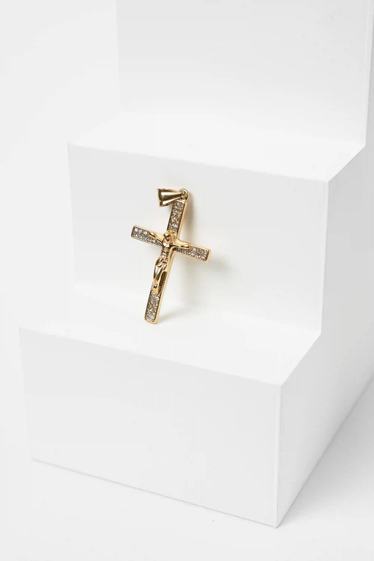 Dije Cristo Piedras Gold — Impetu Men