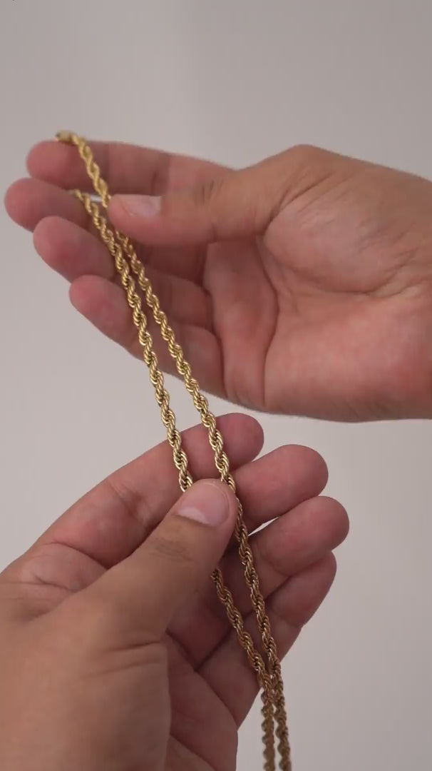 Cadena Lazo Gold